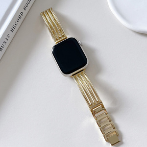 <span class=keywords><strong>Correa</strong></span> de pulsera de Metal a rayas de lujo para <span class=keywords><strong>Apple</strong></span> <span class=keywords><strong>Watch</strong></span> Band 38 <span class=keywords><strong>40</strong></span> 41 42 44 45 49 <span class=keywords><strong>Mm</strong></span> para Iwatch Ultra 2 <span class=keywords><strong>Se</strong></span> 9 8 7 6 5 <span class=keywords><strong>Correa</strong></span> - Product Image 3