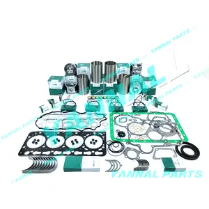 Penjualan Langsung Pabrik V3300 Kit Perbaikan Ulang V3300-DI-T untuk Set Gasket Cincin Piston Mesin Kubota