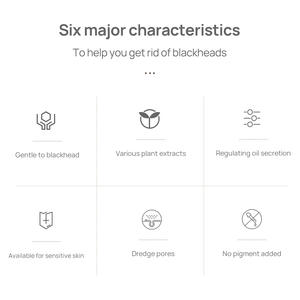 <span class=keywords><strong>LANBENA</strong></span> Blackhead Limpieza profunda Retráctil Poro Control de aceite Anti Acné Plantas Extracto de aloe orgánico Tiras de nariz - Product Image 2