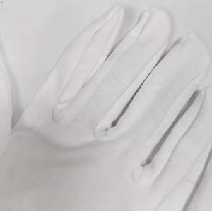 Gants en coton 100% naturels à prix avantageux, blancs, grands, pour nettoyer les mains, les pièces de monnaie, les bijoux, les costumes, hydratants, pour hommes et femmes - Product Image 4