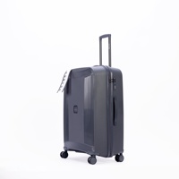 Valise à roulettes durable, grande capacité, légère, de luxe, extensible, antivol, résistante à l'eau
