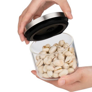 <span class=keywords><strong>Contenitori</strong></span> <span class=keywords><strong>in</strong></span> <span class=keywords><strong>Vetro</strong></span> Borosilicato <span class=keywords><strong>per</strong></span> Alimenti con Guarnizione <span class=keywords><strong>in</strong></span> Silicone, Ermetici e <span class=keywords><strong>Sottovuoto</strong></span> <span class=keywords><strong>per</strong></span> Dispensa, Riso e Farina - Product Image 5