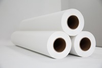 Papier à séchage rapide de haute qualité et bon marché 48gsm3gsm 35gsm 30gsm rouleaux de papier de sublimation à grande vitesse