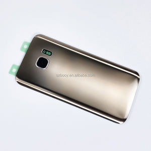Reemplazo para <span class=keywords><strong>Samsung</strong></span> Galaxy <span class=keywords><strong>S7</strong></span> Edge G935 <span class=keywords><strong>S7</strong></span> G930, cubierta trasera de batería, piezas de reparación de carcasa de puerta de cristal trasera con pegatinas - Product Image 6