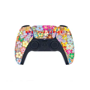 Wateroverdracht Printen Voor Game Controller Front Shell Case For Ps 5 Plastic Behuizing Cover Soft Touch Afgewerkt