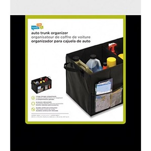 Ensemble d'organisateurs pliables pour coffre de voiture, certifié BSCI, comprenant un portefeuille, une brosse et un tapis antidérapant - rangement pliable - Product Image 4