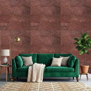 Azulejos de Pared Art Deco de Corcho 100% Natural y Sostenible, Organic Flow 04, Modernos, Rectangulares, de 3mm de Grosor, Decorativos e Insonorizantes - Product Image 2