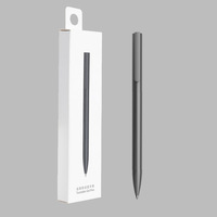 Best-seller Stylo à bille haut de gamme métallique multifonctionnel pour le sport Noir Design minimaliste Utilisation de bureau Gravable Personnalisé Rétractable