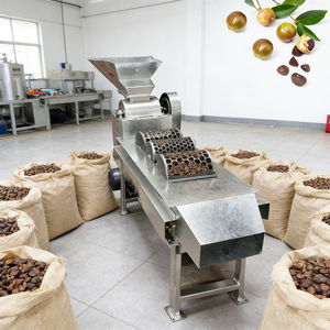 Machine à décortiquer les graines de thé à haute efficacité |   Décortiqueuse automatique de graines de thé avec tamis vibrant pour la séparation des coquilles et des noyaux - Product Image 1