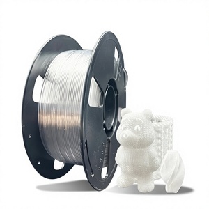 Filamento Transparente para Impresora 3D PETG de 1.75mm y 1kg, Alta Transparencia para Decoración de Pantallas de Lámparas - Product Image 1