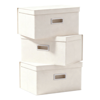 Boîte de rangement pliable en tissu avec couvercle, organiseur de vêtements pliable pour placard, armoire, chambre, maison