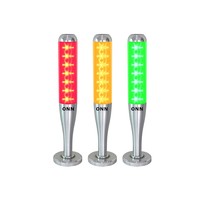 Lampu Menara Sinyal Buatan Pabrik ONN M4S-B Berbahan Aluminium Alloy Bentuk Bola Baseball dengan Buzzer 85db Alas Lipat dengan 360 derajat °   Dapat diputar
