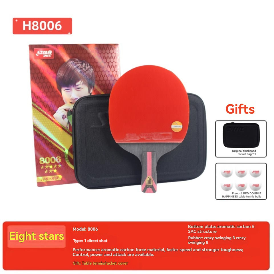 Raquette à stylo [étui à raquette gratuit + 6 balles] Pièce unique