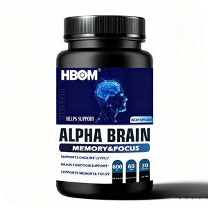 Oem Veganistische Dha <span class=keywords><strong>Brain</strong></span> Booster Supplementen Bacopa Monnieri <span class=keywords><strong>Capsules</strong></span> Gezondheidszorg Supplement Voor De Gezondheid Van De Hersenen - Product Image 3