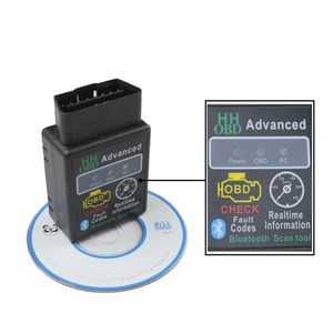 Hh OBD Advanced <b>Bluetooth</b> ELM327 <b>OBD2</b> Car Diagnostic Tool With LCD Display For All Vehicles - Product Image 2
