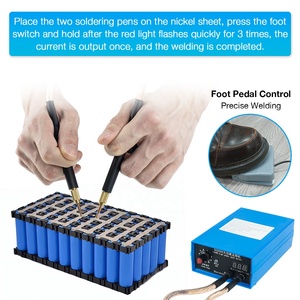 5000W Cầm Tay Tại Chỗ Thợ Hàn DIY Kit Xách Tay Máy Hàn Điểm Với Bút 0.15Mm Nickel Dải 18650 Pin Gói Công Cụ Hàn - Product Image 3