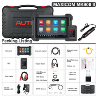 AUTEL Original MaxiCOM MK908 II Key Programmer Automotive OBD2 ECU Programmer Tools Car Diagnostic Scanner All Car Systems Scan