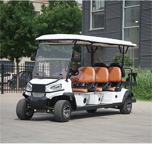 Voiturette de golf électrique de style moderne pour 2 + 4 passagers Réception de l'hôtel Voiturette de golf pour ambulance à usage hospitalier - Product Image 6