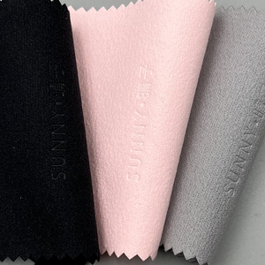 Custom Logo Silver Jewelry Polishing Multi-Color Hot Stamping Microfiber Suede Cleaning Cloth With <b>Envelope</b> - Product Image 1
