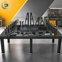 Table de soudage 3D de précision pour l'automatisation du soudage robotisé, la production en série et l'assemblage répétitif de métaux
