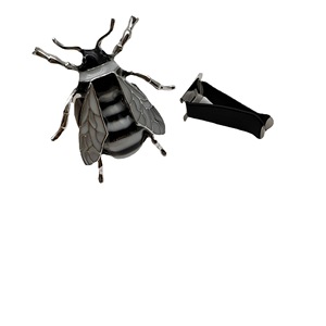 Ornements créatifs pour aérateur de voiture, décorations en alliage d'insectes de dessin animé pour l'intérieur de la voiture, style A B C D - Product Image 5