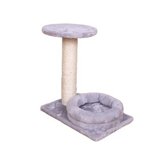 Petit arbre à chat en sisal, colonne en peluche, large arbre à grimper pour chats, griffoir pour chat, canapé - Product Image 1