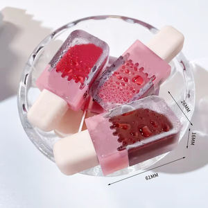 CC36490 <span class=keywords><strong>Rossetto</strong></span> All'Ingrosso a Forma di Gelato Piccolo Budino <span class=keywords><strong>Bianco</strong></span> Lucidalabbra Argilla Labbra Effetto Velluto Opaco Impermeabile Lunga Durata - Product Image 4