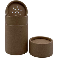 Emballage cadeau de thé en carton cylindrique recyclé biodégradable, boîte de bonbons, boîte de café en grains, sachet de thé, boîte à vin, tube en papier kraft pour bonbons