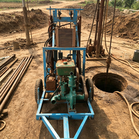 Mesin Rig Pengeboran Sumur Air Kecil 100m yang Terjangkau untuk Pemula di Pasar Baru