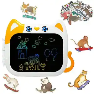 Silinebilir çizim tableti 8.5 inç Lcd yazma tablet çocuk oyuncakları hediye seti