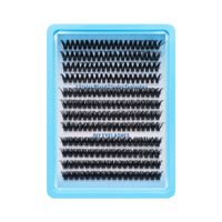 Fabriqué à la main Fluffy Faux Vison Cluster Segment Lash Private Label CustomLogo Individual Extensions Wholesale DIY Cluster Lashes