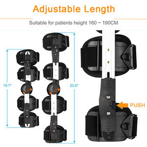 Attelle de Fixation du Genou Médicale Réglable, Coussinets de Protection de la Santé, Orthèse pour Entorse des Ligaments, Support pour le Membre Inférieur, <span class=keywords><strong>Fracture</strong></span> - Product Image 6