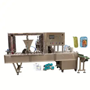 Factory Supply Fully Sealer Pudding Small Plastic Cup Sealing Machine Automatic