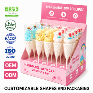 Fabricante Mayorista de Dulces Personalizados: Malvaviscos, Gomitas de Ballena y Cisne, Caramelos de Piruleta Frutales, Caramelos en Caja con Diseño de Dibujos Animados TIK TOK, Certificación BRC - Product Image 1