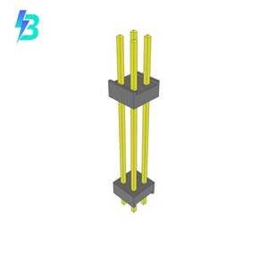 Conector DW de 4 Posiciones, Espaciador de Cabezal Flexible, Conector DW de 2.54 mm, Chapado en Oro, DW0213LD865, Orificio Pasante, Servicio de Agente DW-02-13-<span class=keywords><strong>L</strong></span>-D-865 - Product Image 1