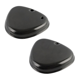 Couverture latérale de batterie 100% fibre de carbone véritable pour Simson S50 S51 S53 S70 Tuning rétro - Product Image 1
