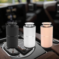 Diffuseur d'arômes d'air pour voiture rechargeable par USB Diffuseur d'huiles essentielles en métal à longue durée de veille Source d'alimentation électrique Garantie 1 an