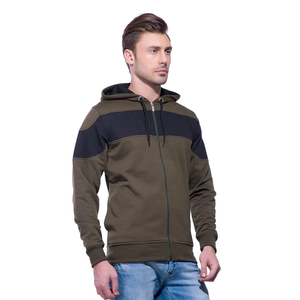 Vente en gros de sweats à capuche et sweat-shirt à capuche pour hommes pour la saison d'hiver sweats à capuche personnalisés, élégants et décontractés avec fermeture éclair complète pour hommes - Product Image 6