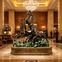 Figurine de poney en bronze artisanale - Taille personnalisable, patine et socle gravé, sculpture en bronze