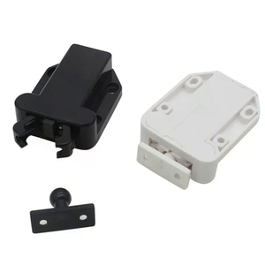 Loquet magnétique moderne en acier inoxydable à ouverture par pression, réglable, pour porte de salle de bain, tiroir et placard - Product Image 6