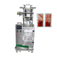Machine d'emballage automatique de sauces VFFS pour miel et ketchup, haute vitesse 40-80 sachets/min