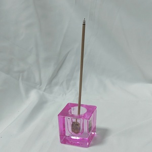 Wholesale <b>Cheap</b> Price Home Decorative <b>Crystal</b> Diamond Incense Holder Incense Burner Polished for Christmas Festival Occasions - Product Image 1
