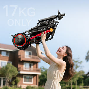 2025 nouveauté Offre Spéciale fauteuil roulant électrique pliable 17kg Ultra léger 500W moteur 30km gamme avion approuvé fauteuil roulant électrique - Product Image 3