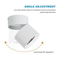 Projecteur LED mural pliable en aluminium pour intérieur, hôtel, magasin, bureau, 7W, 10W, 15W, montage en surface