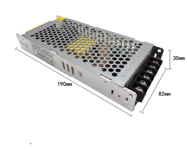5V40A200W Slim Power Supply Dc Ac Pc Industrial Smps Single Switching Power Supply for Full Color Display