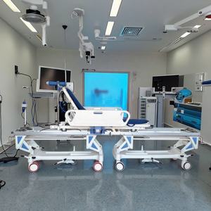 Алюминиевая холоднокатаная стальная современная транспортная каталка, складная, регулируемая, прочная, для больниц, операционных, школ, отелей - Product Image 4