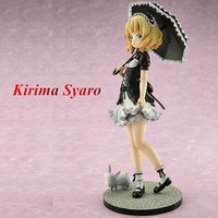 Figura de acción personalizada OEM de PVC para niñas, juguete coleccionable de dibujos animados de anime, adorno decorativo, regalo