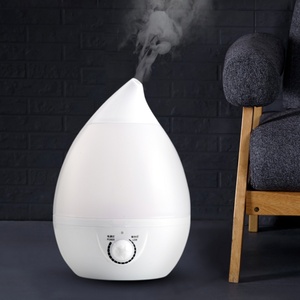 Difusor de Aromaterapia de 2L con Forma de Gota de Agua, Humidificador Ultrasónico de Vapor Frío con Luz Nocturna de 7 Colores - Product Image 3
