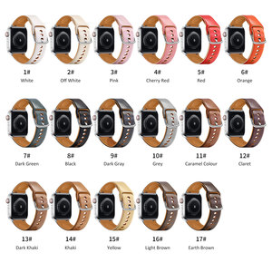 Correa de cuero Vintage Crazy Horse para <span class=keywords><strong>Apple</strong></span> <span class=keywords><strong>Watch</strong></span> Band 38 40 41 42 44 <span class=keywords><strong>45</strong></span> 49 <span class=keywords><strong>Mm</strong></span> para Iwatch Series Ultra 9 8 <span class=keywords><strong>7</strong></span> 6 5 pulsera - Product Image 3