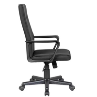 Chaise de bureau confortable et réglable à dossier mi-haut en tissu, chaise de bureau ergonomique contemporaine et économique pour adultes, travail à domicile, directionnelle, pivotante à 360°